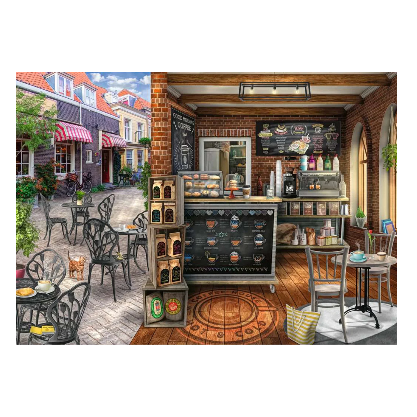 Quaint Cafe - 1000 brikker - Image 2
