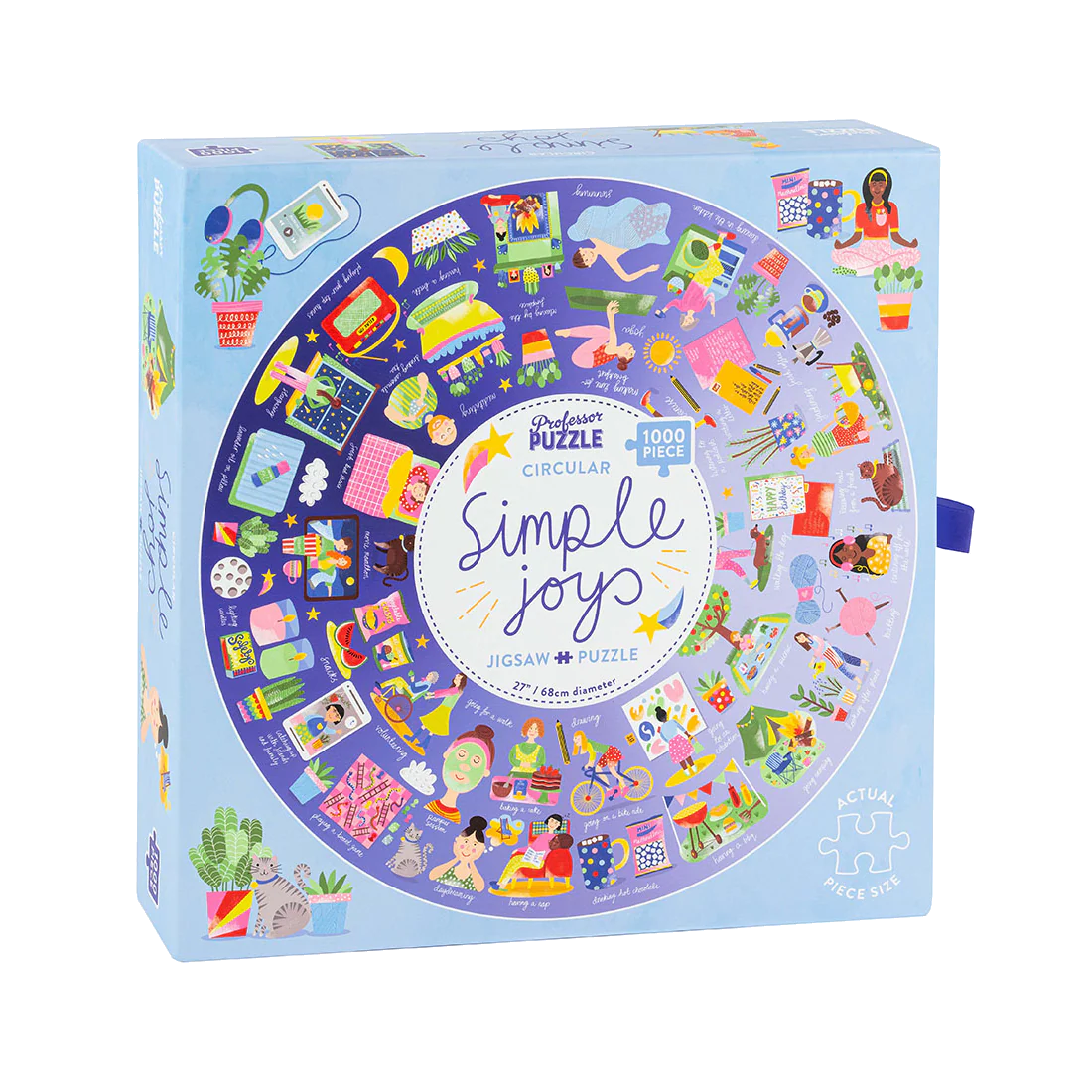 Simple Joys Rund - 1000 brikker