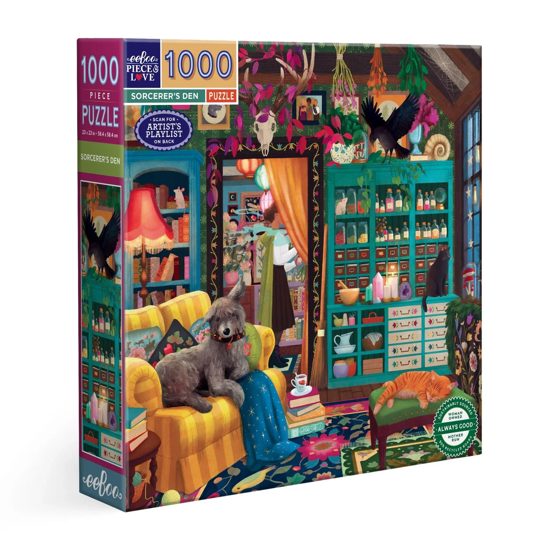 Sorcerers Den - 1000 Brikker