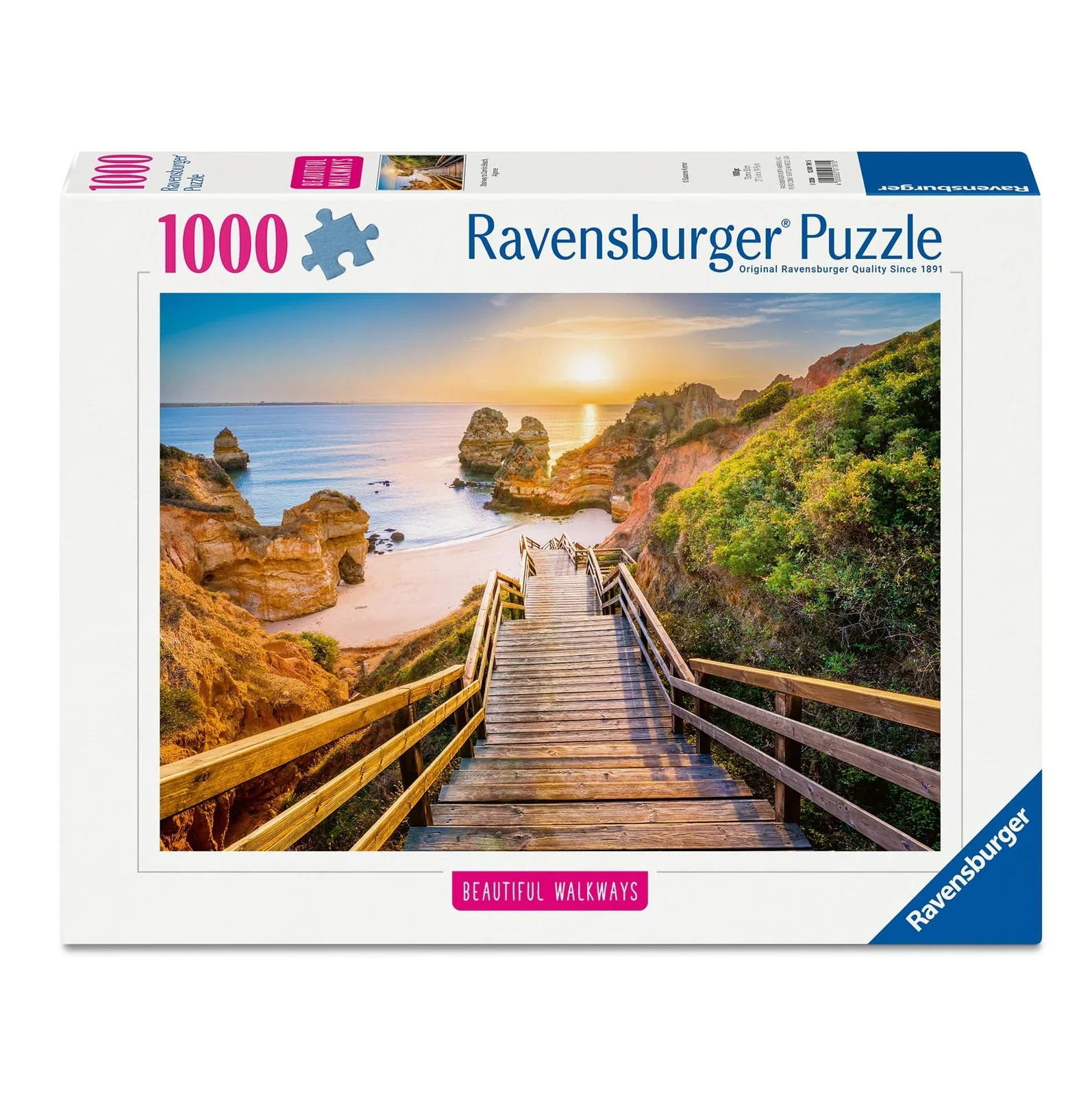 Stairway To Camilo Beach Algarve - 1000 Brikker