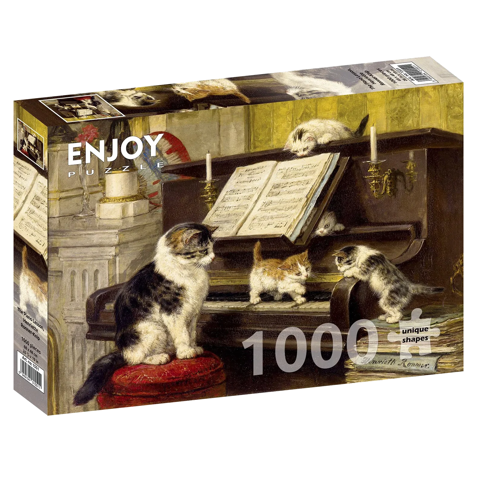 The Piano Lesson - 1000 brikker