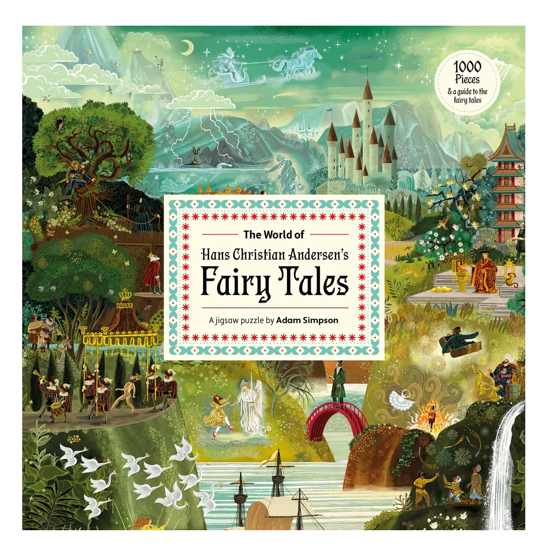 The World Of Hans Christian Andersen Fairy Tales - 1000 Brikker