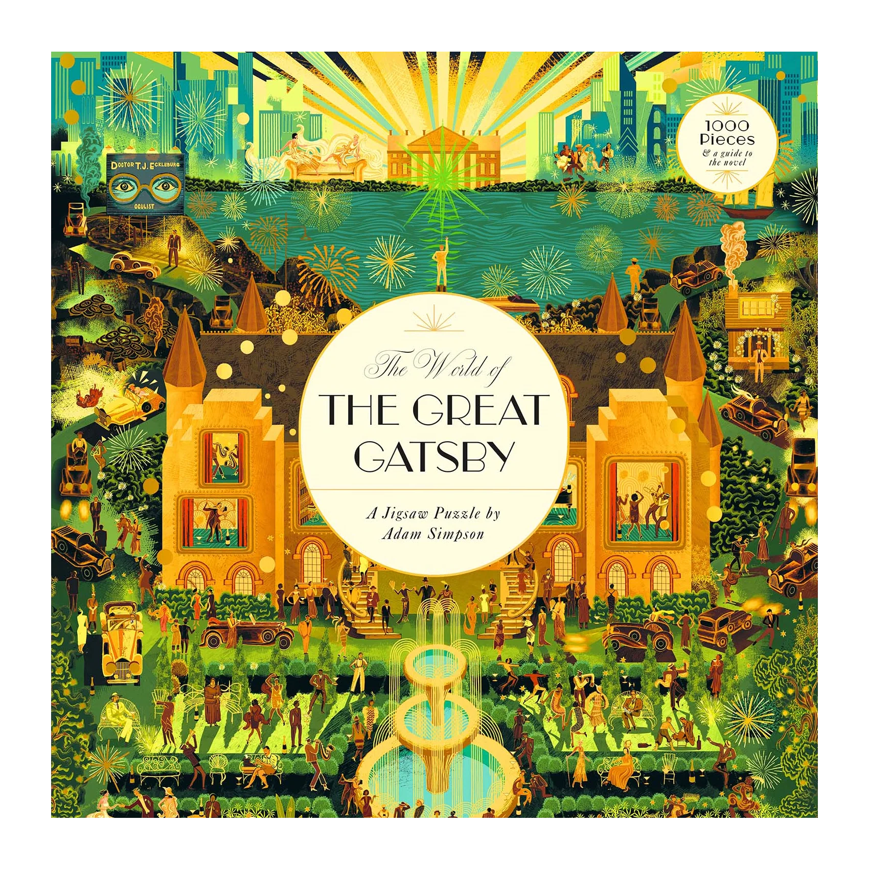 The World of the Great Gatsby - 1000 brikker