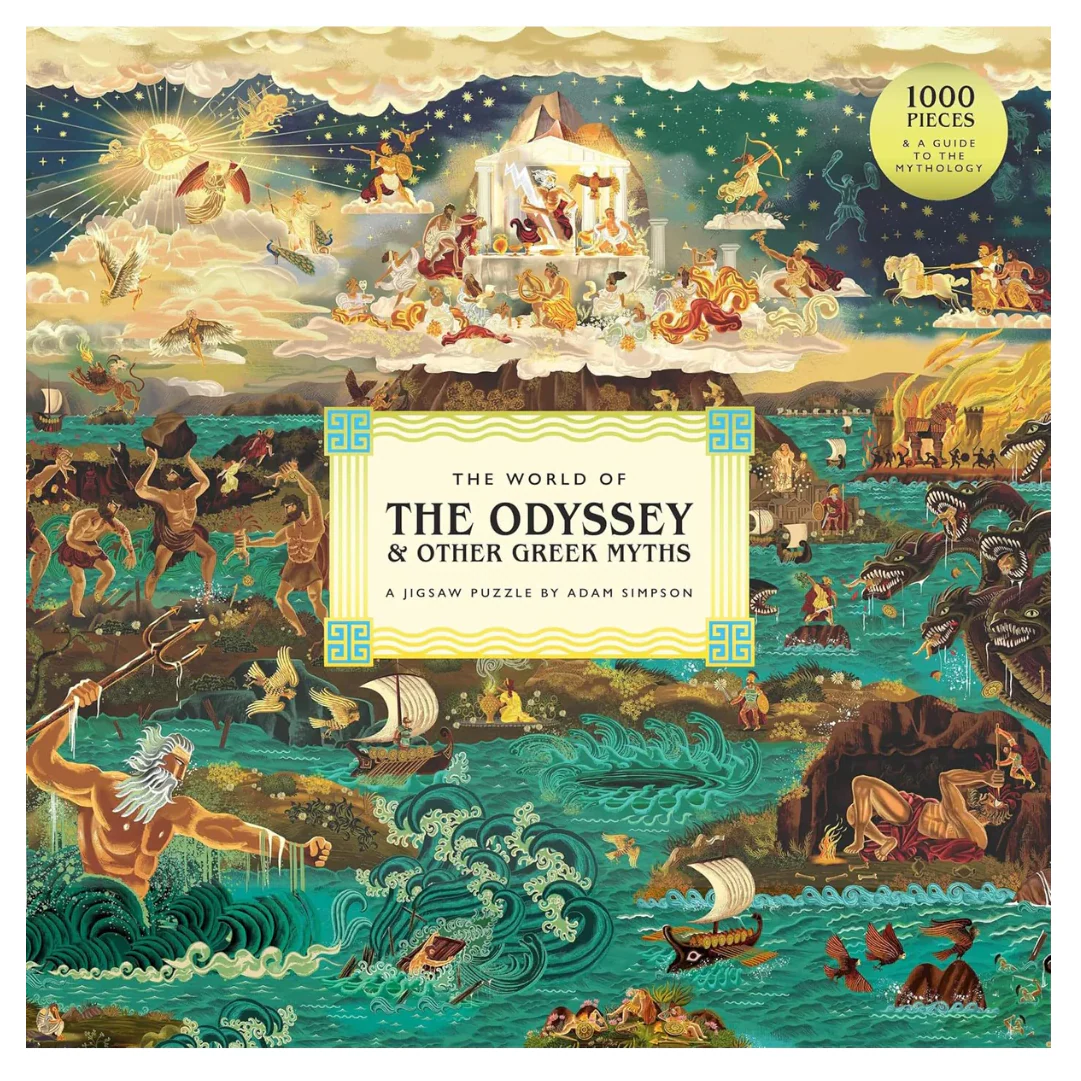 The World Of The Odyssey And Other Greek Myths - 1000 Brikker