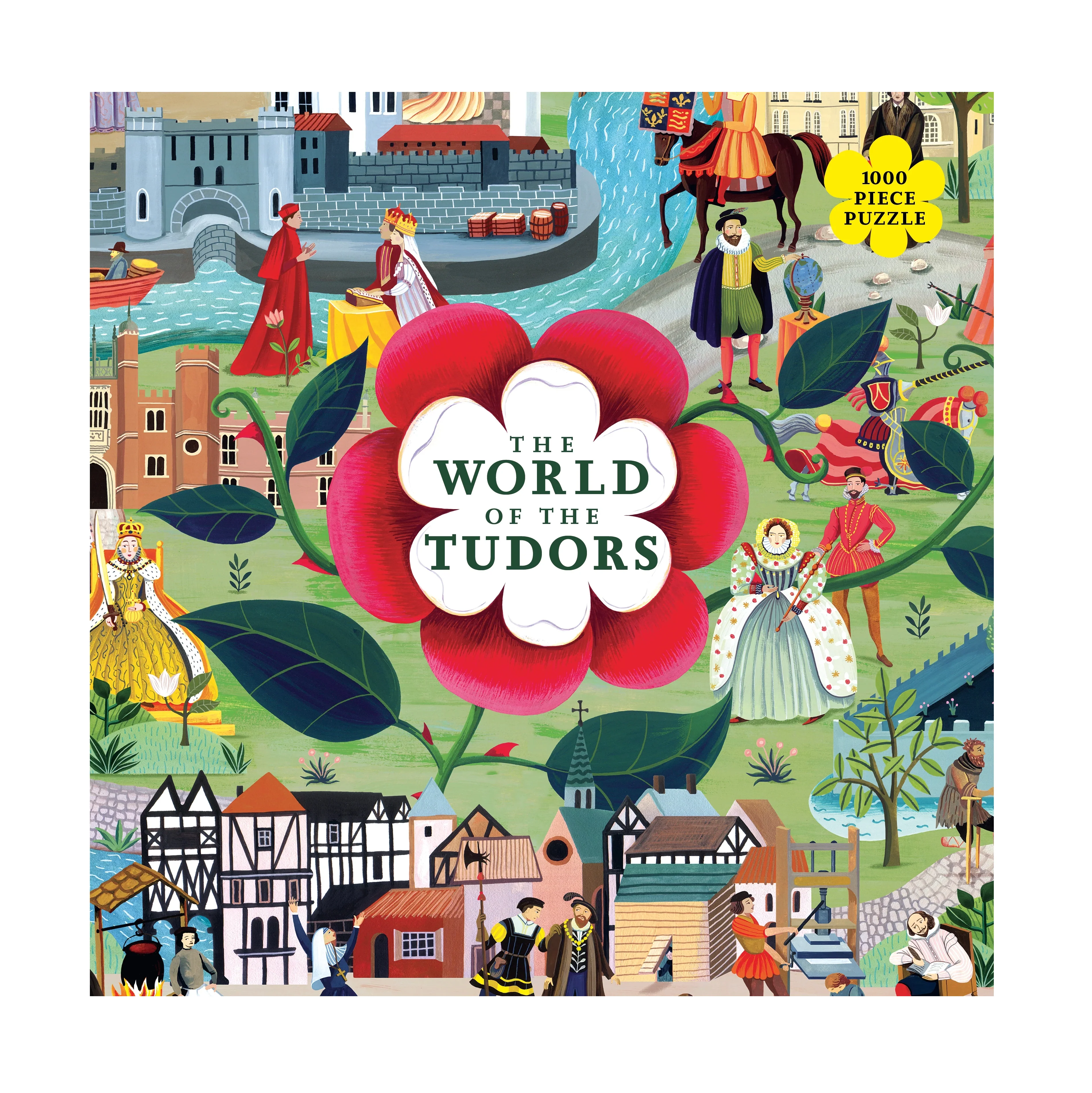 The World Of The Tudors - 1000 Brikker