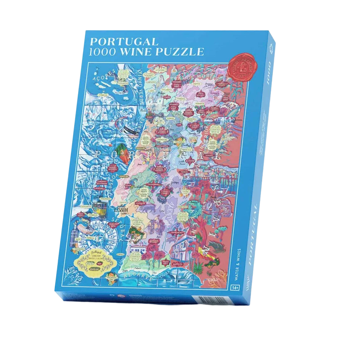 Portugal Wine Puzzle - 1000 brikker
