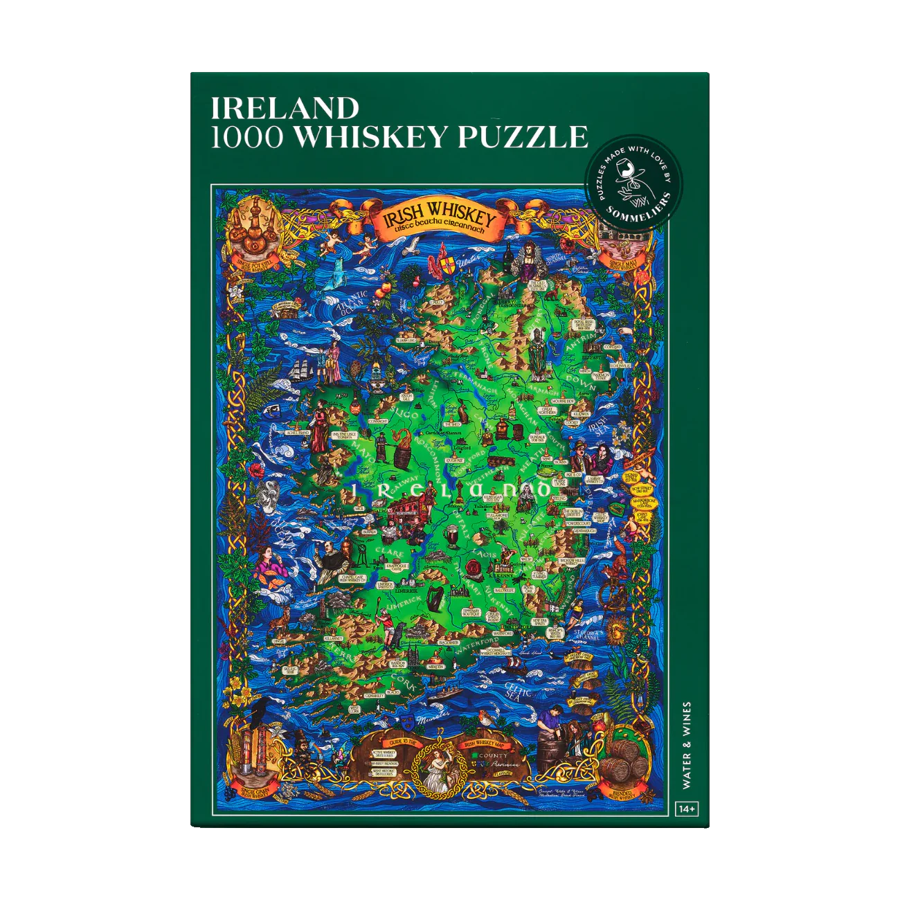 Whiskey Irland - 1000 brikker