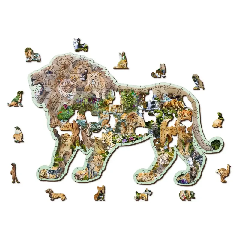 Lion Roar Træ - 250 Brikker - Image 2