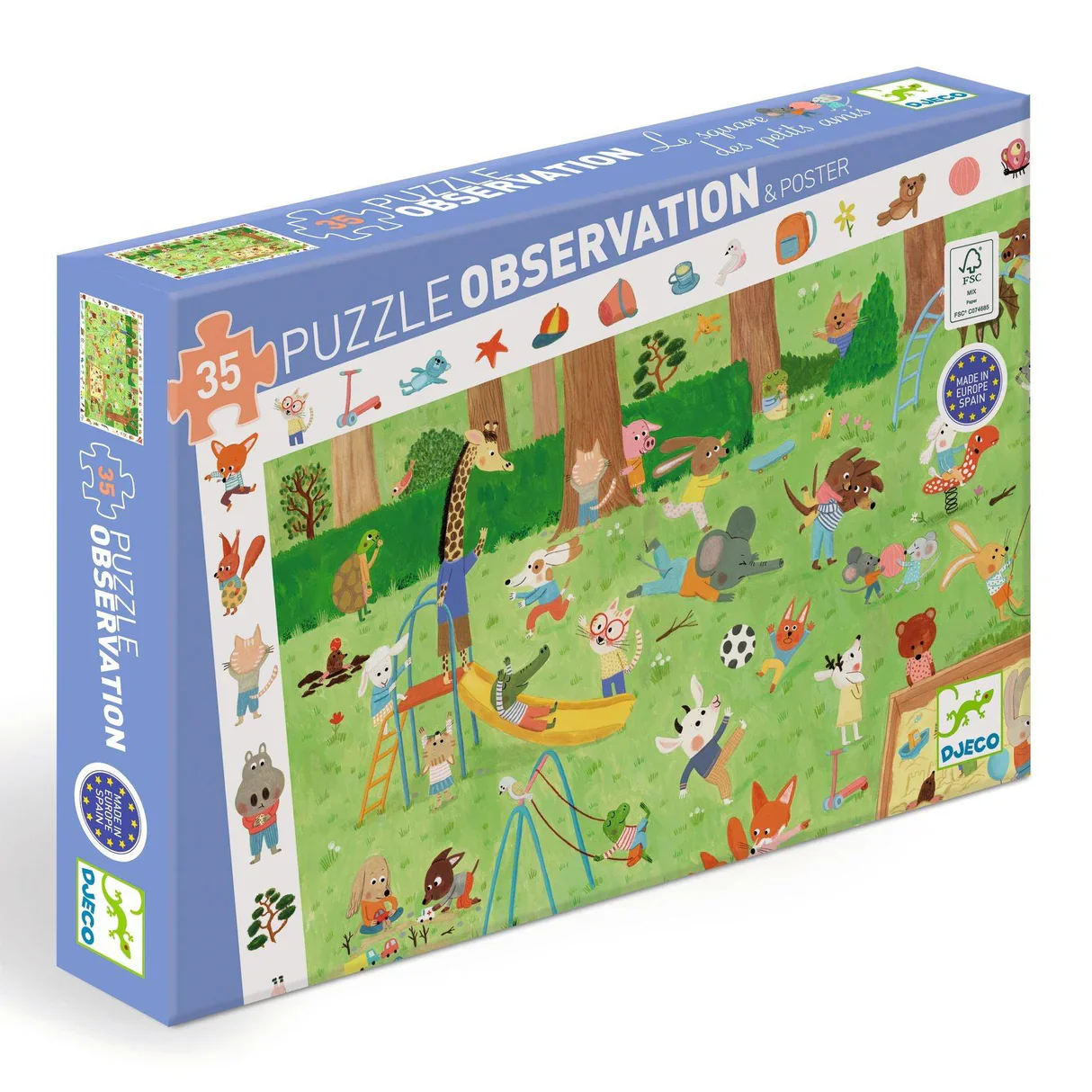 Observation Le Square Des Petits Amis Djeco - 35 Brikker