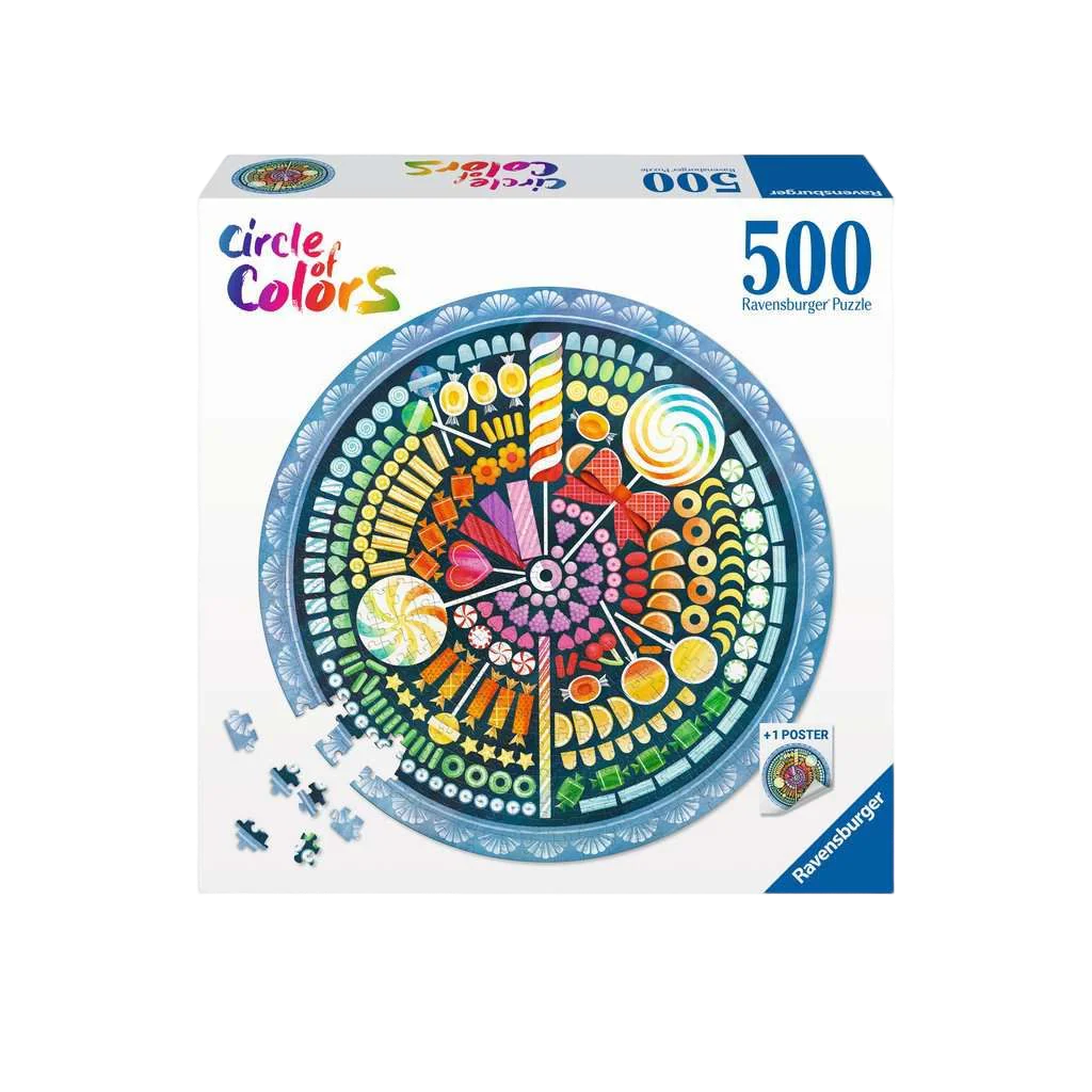 Circle of Colors: Candy - 500 brikker
