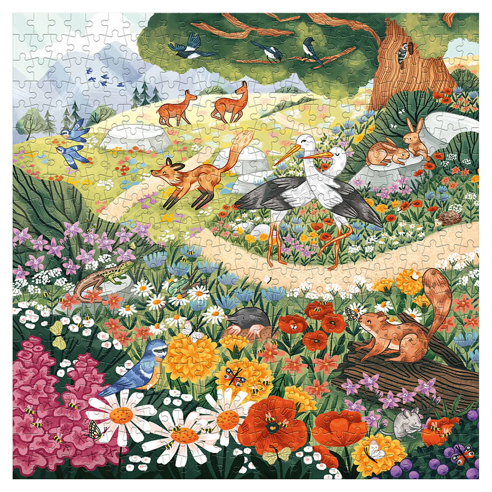 Flowers My Family Puzzle - 500 Brikker - Image 2