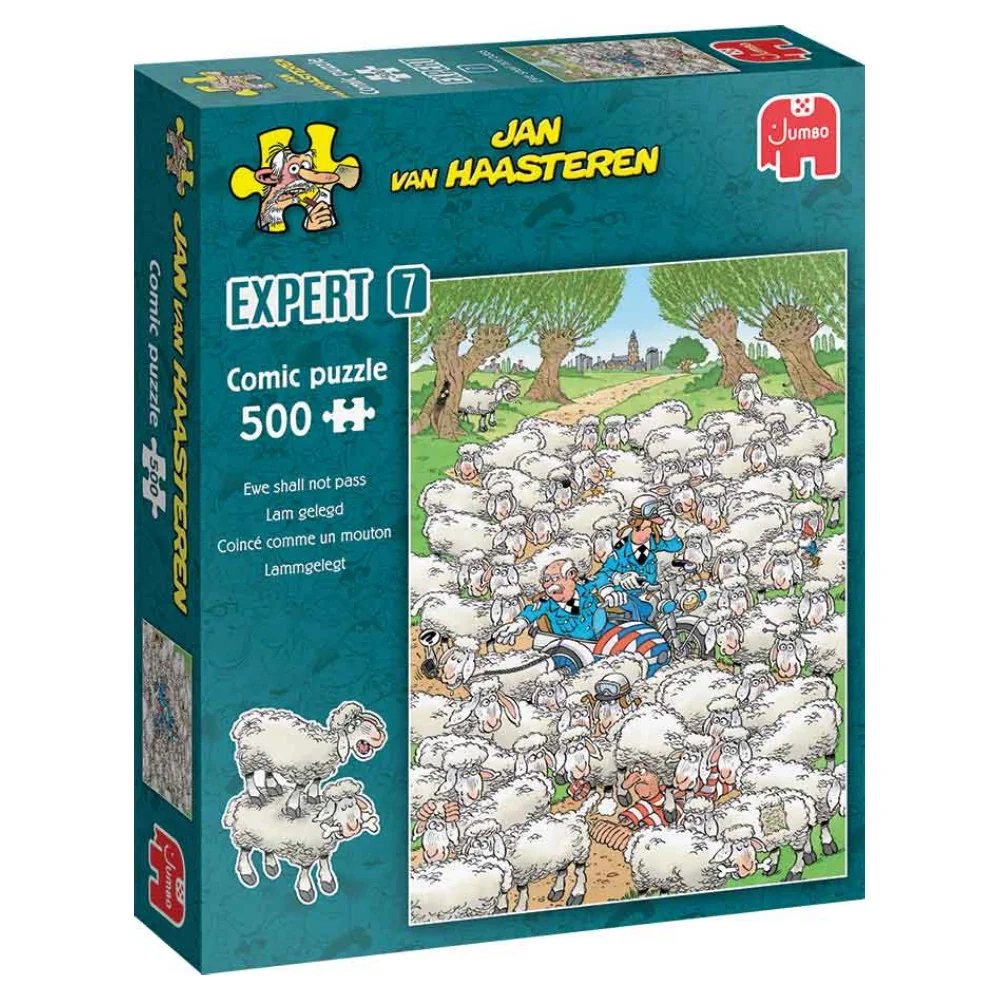 Ewe Shall Not Pass Jan Van Haasteren - 500 Brikker