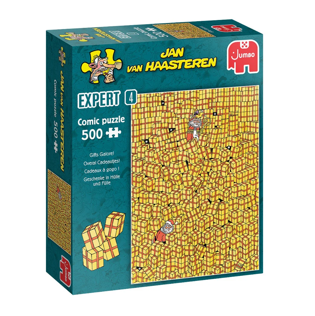 Gifts Galore Jan Van Haasteren - 500 Brikker