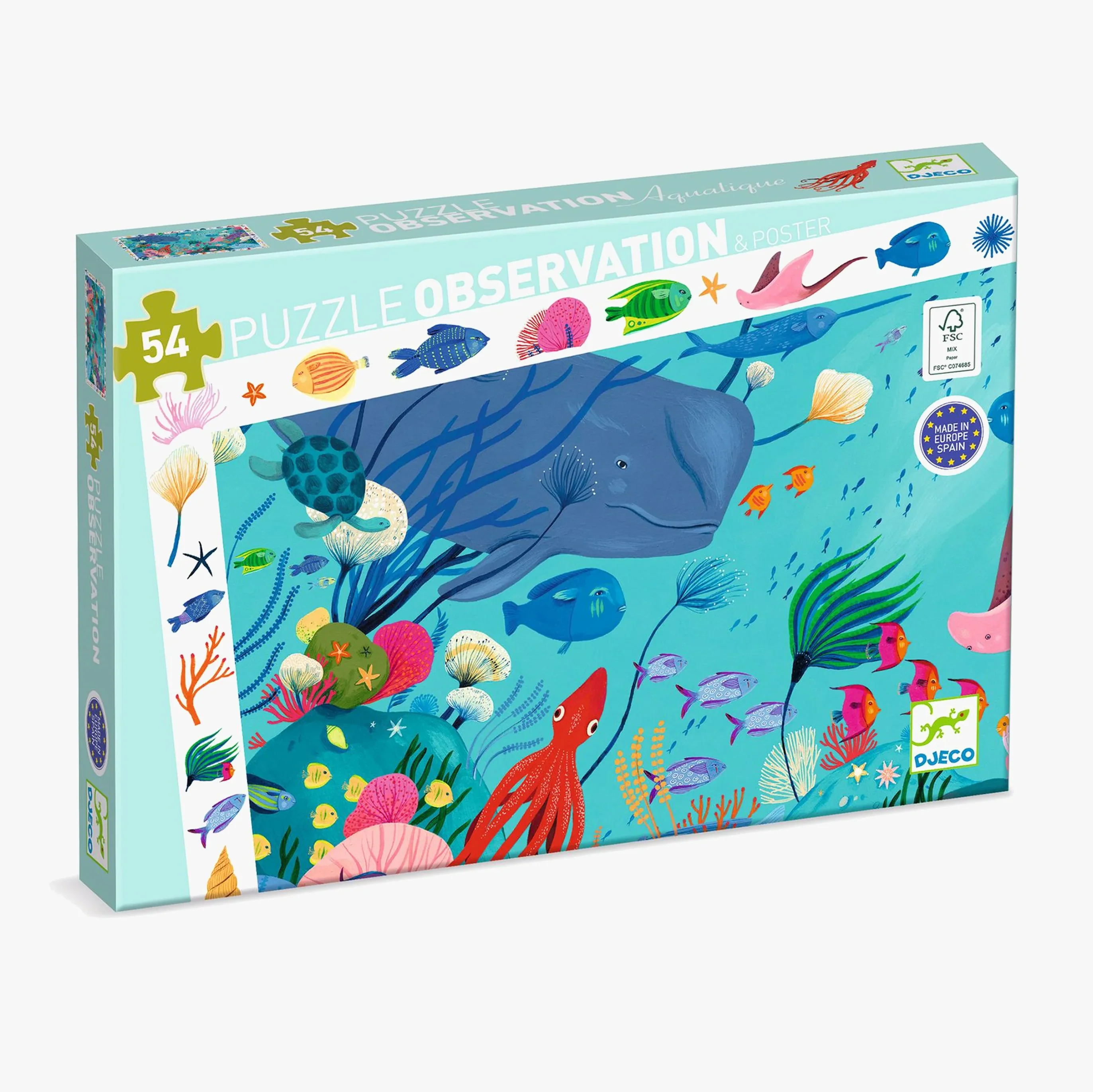 Observation Aquatique Djeco - 54 Brikker