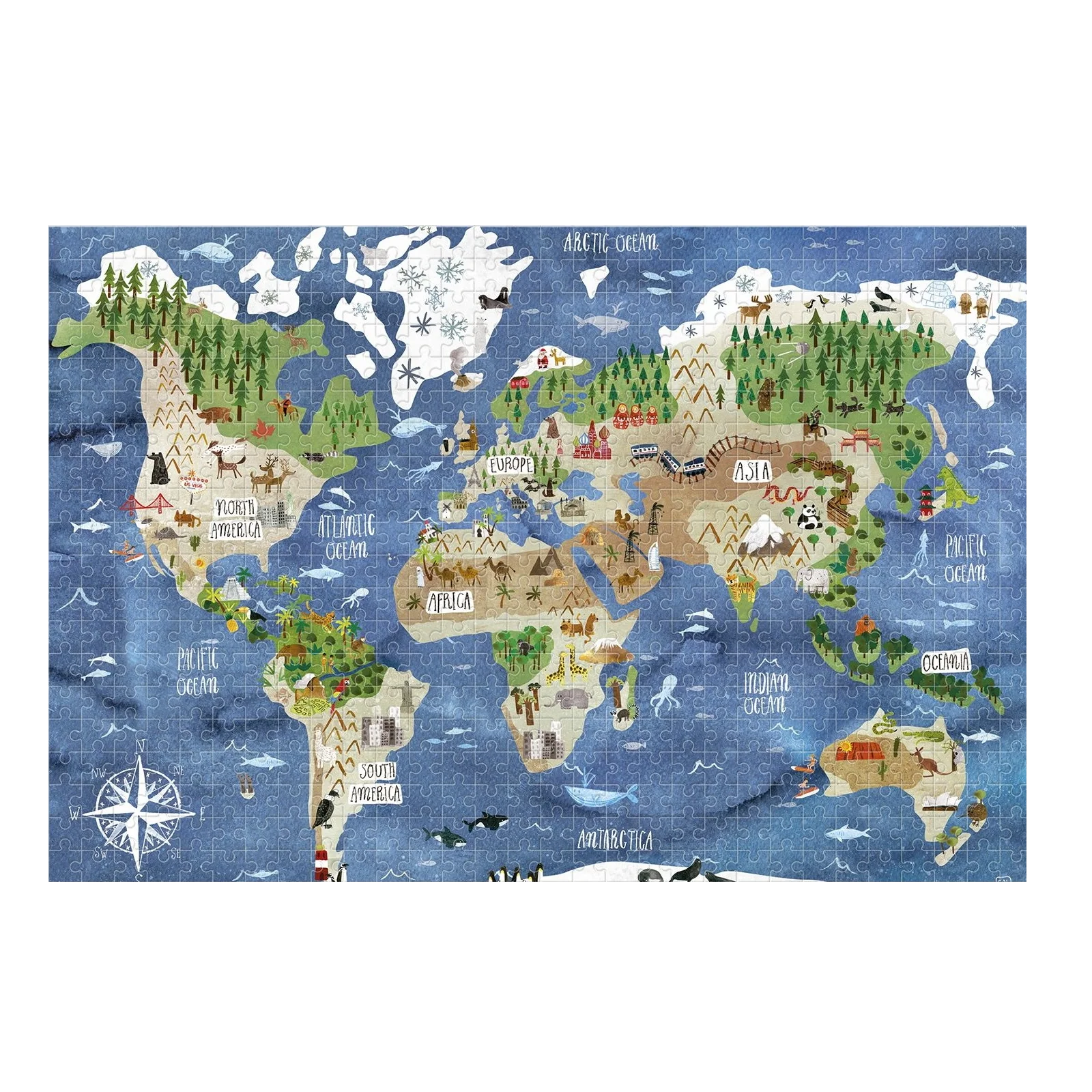 Discover the World Micro - 600 brikker - Image 2