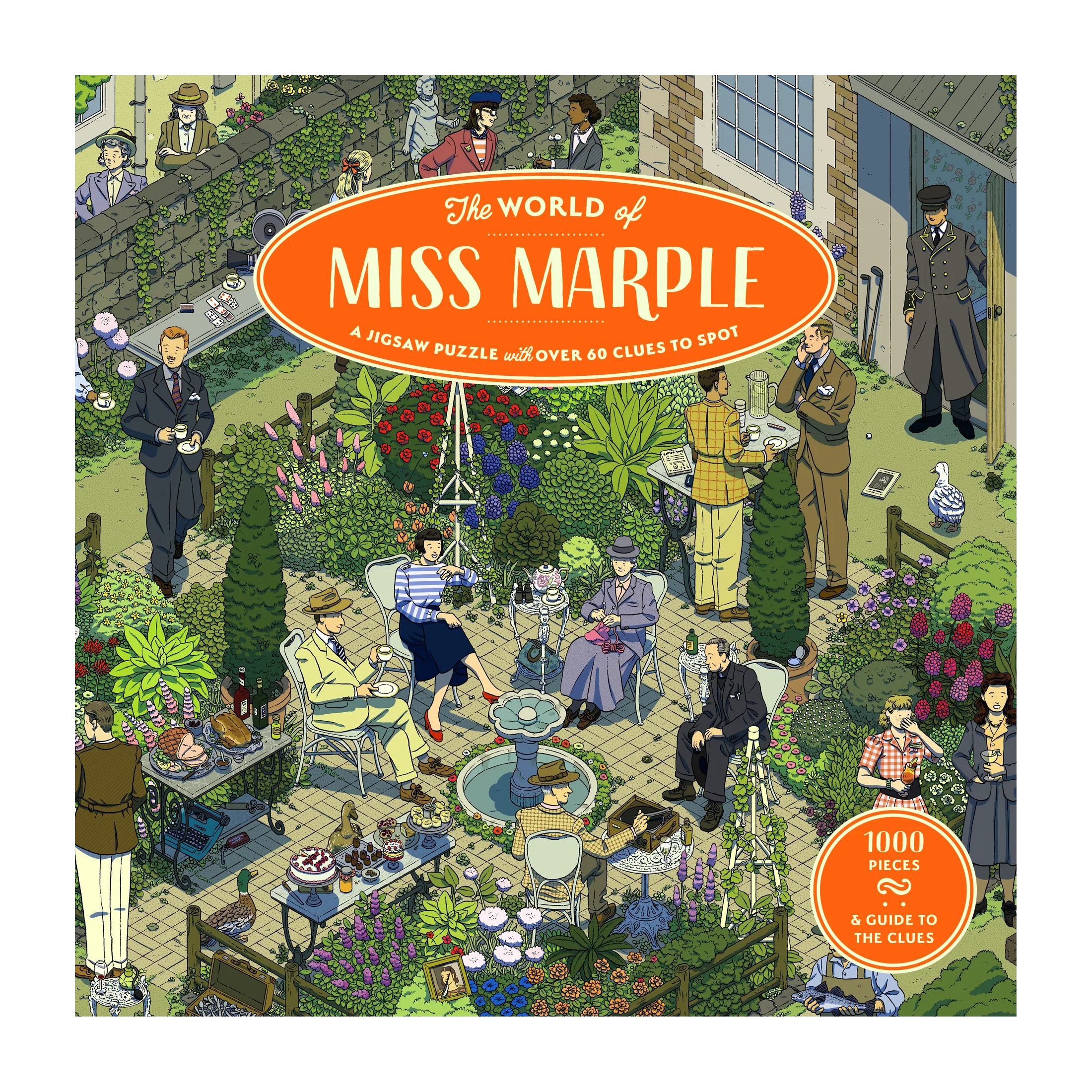 The World of Miss Marple - 1000 brikker