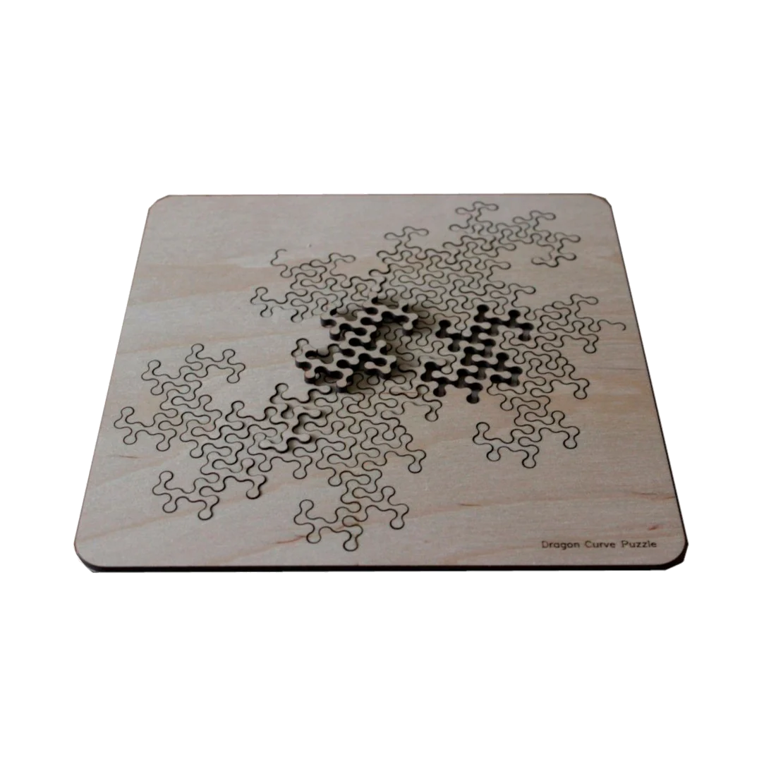 Dragon Curve Træ Puzzle