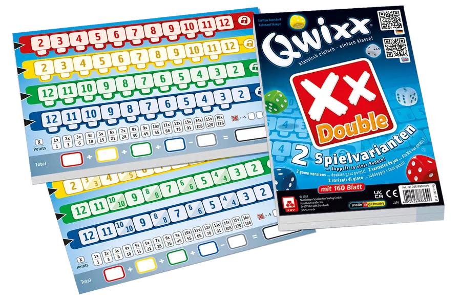 QWIXX Double Challenge Blok