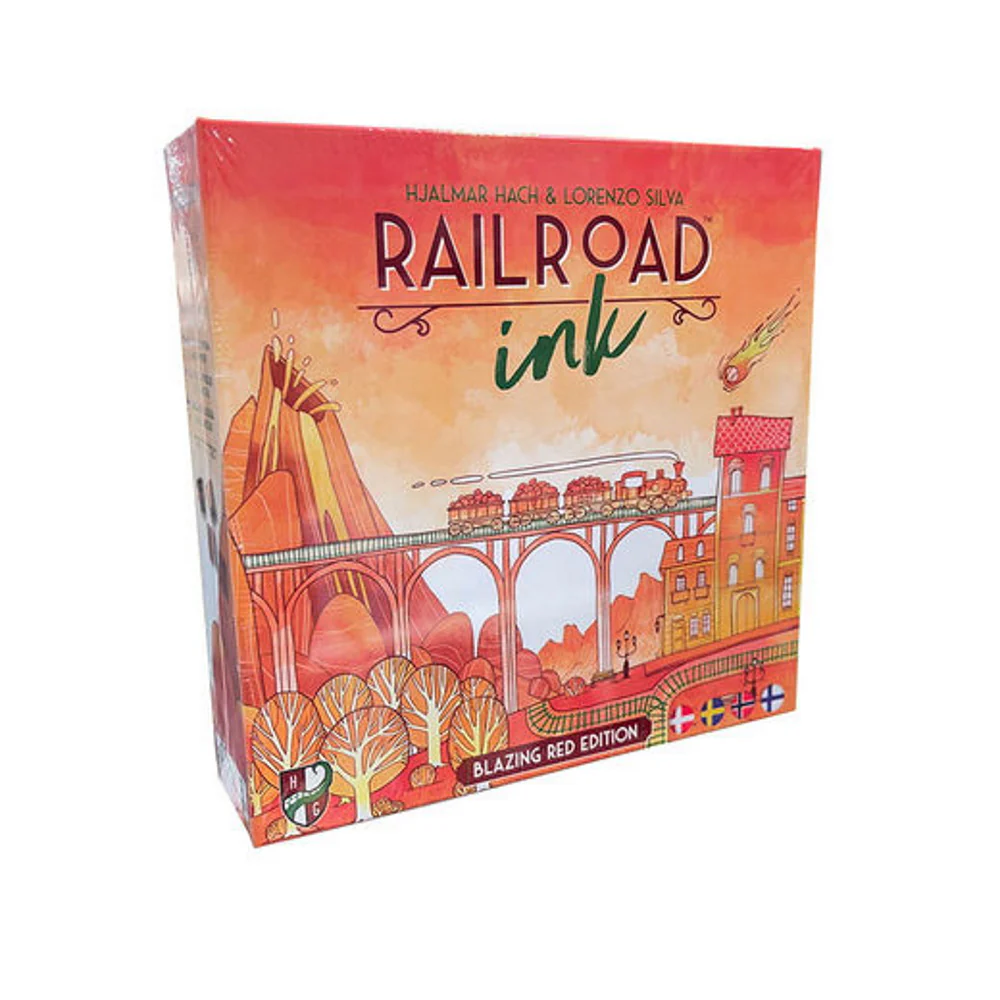 Railroad Ink: Blazing Red (Dansk)