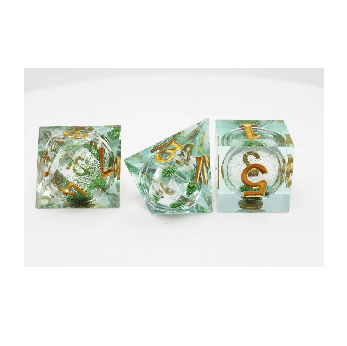 Rollespilsterninger Luksus Resin Liquid Core Mintgrøn - Image 2