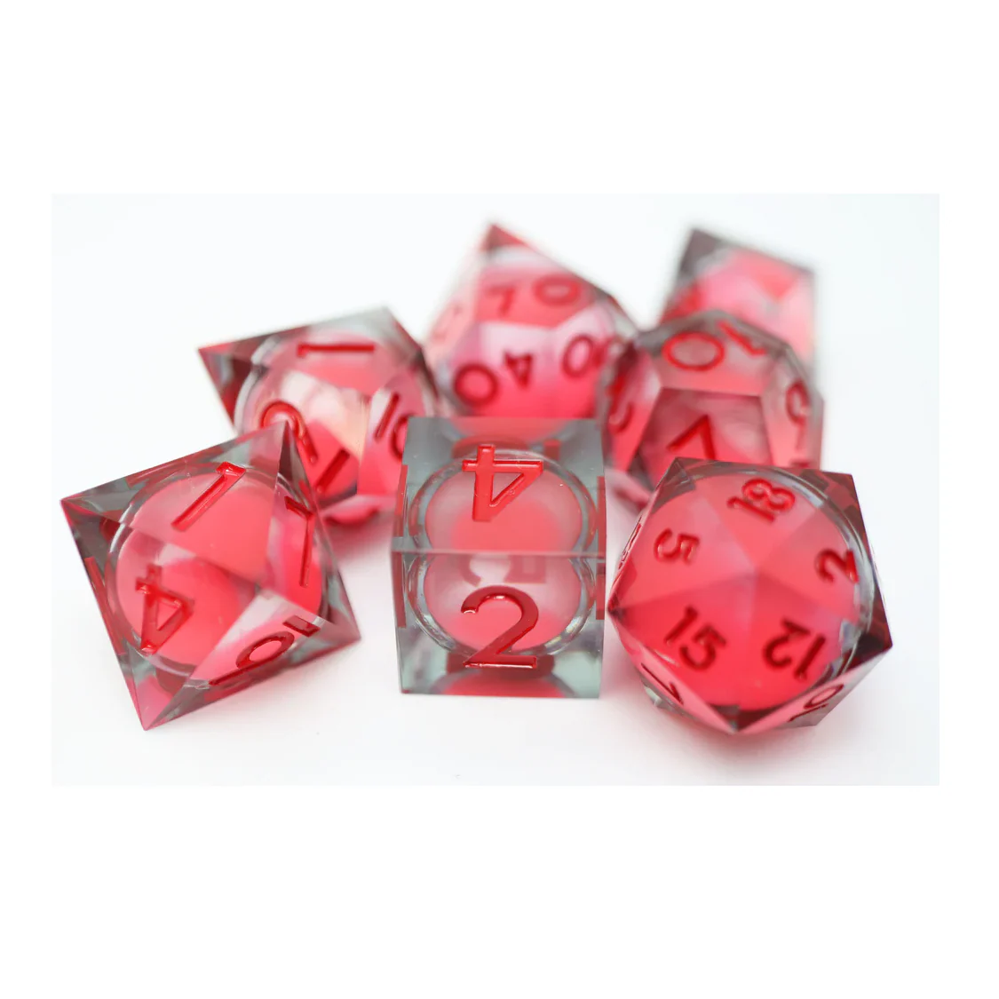 Rollespilsterninger Luksus Resin Liquid Core Rød UV Midnight Rose - Image 2