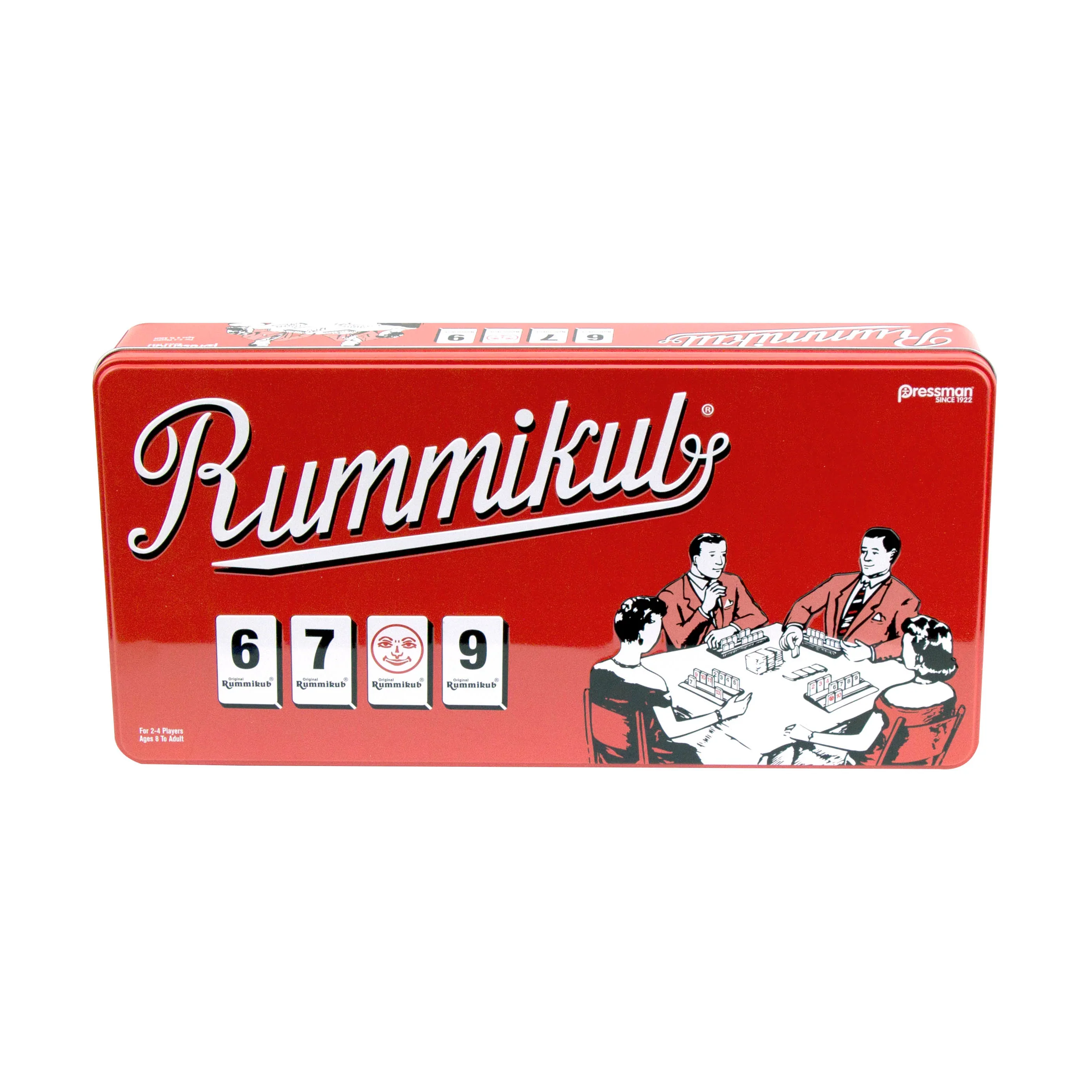 Rummikub Retro Tin Rød