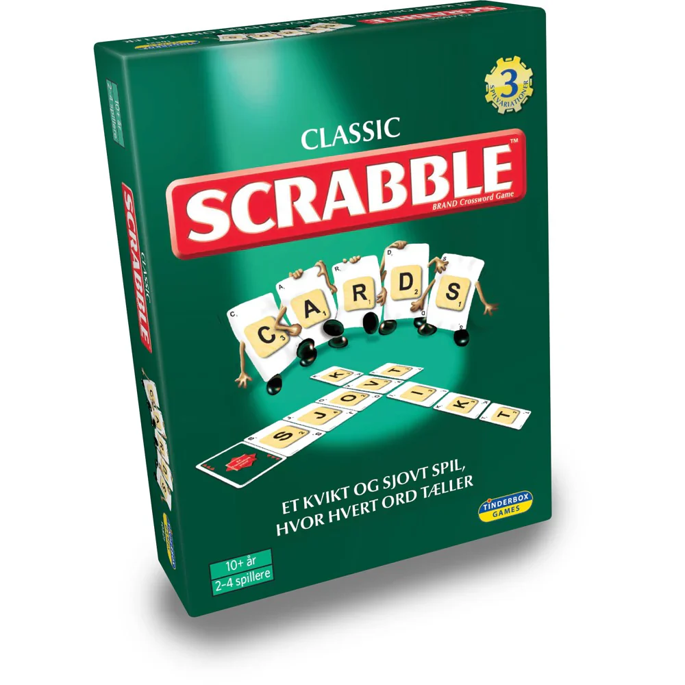 Scrabble Kortspil (Dansk)