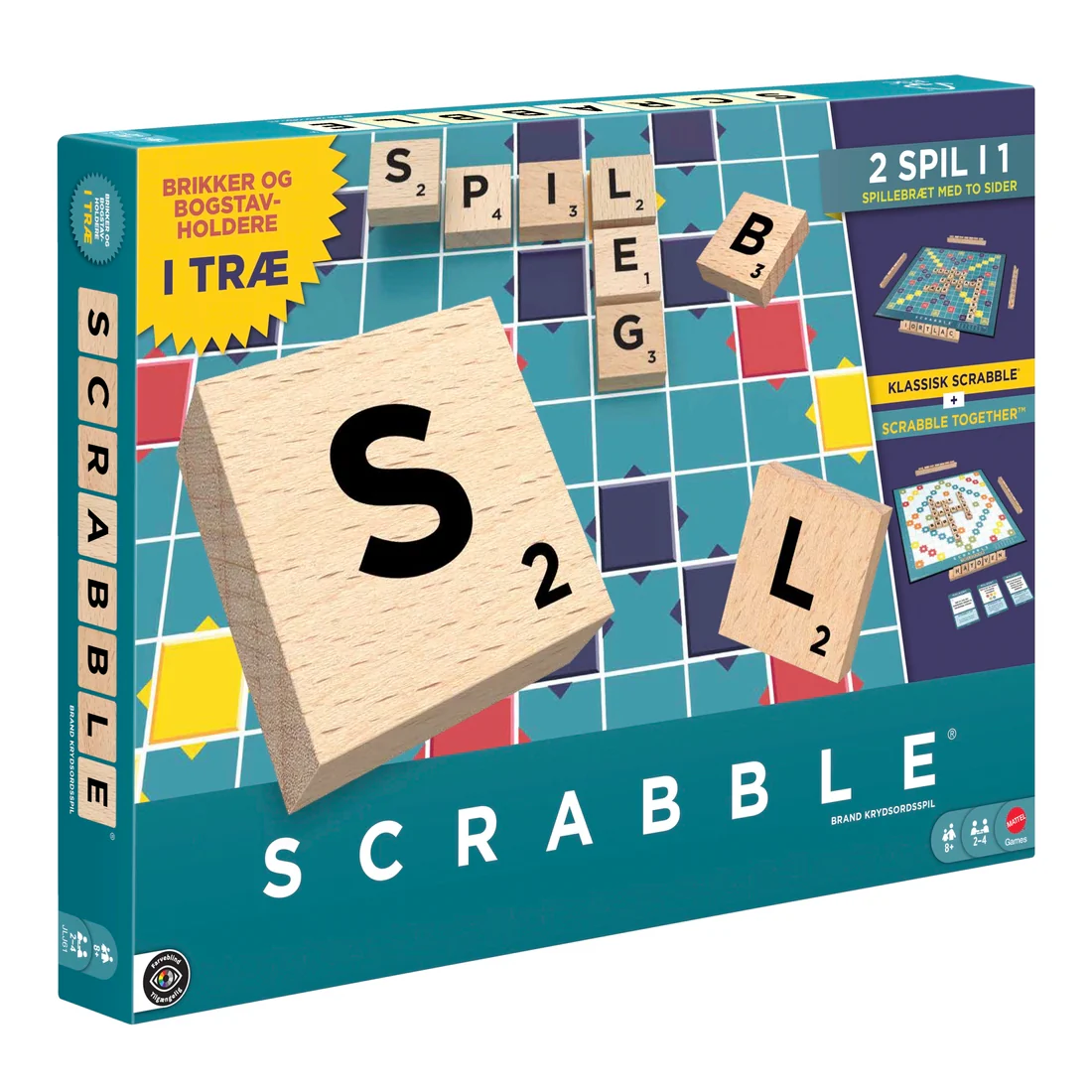 Scrabble + Together Træ (Dansk)