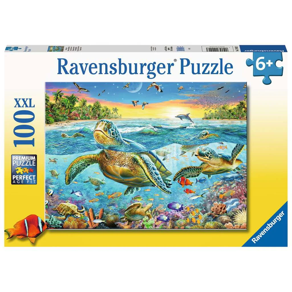 Sea Turtles - 100 XXL brikker