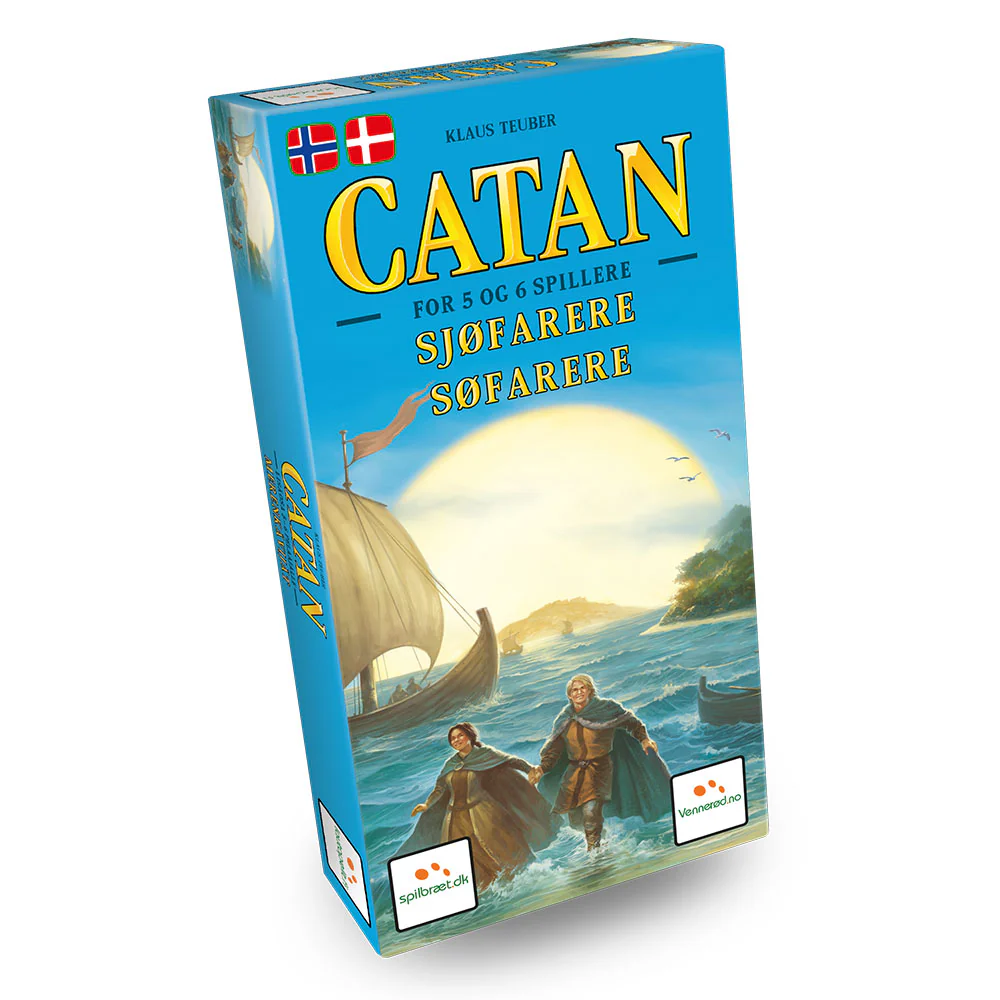 Catan: Søfarere 5-6 spillere (dansk)