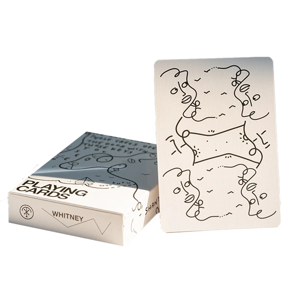 Shantell Martin Spillekort (hvid)