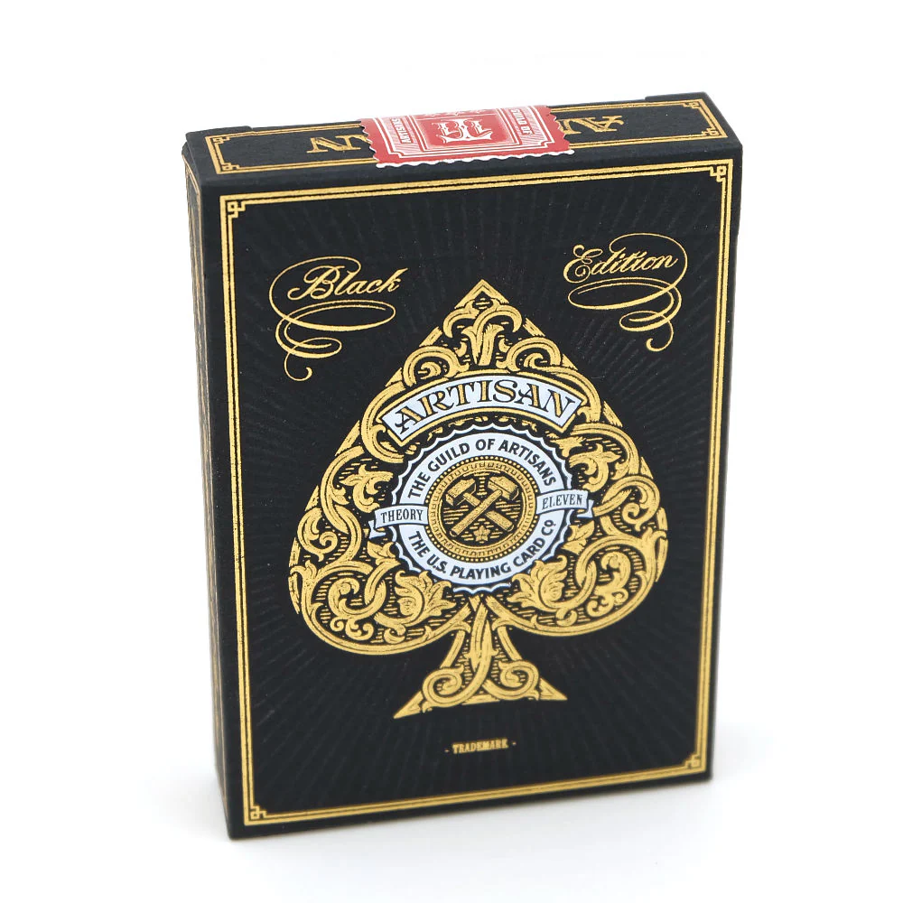 Sorte Artisan spillekort