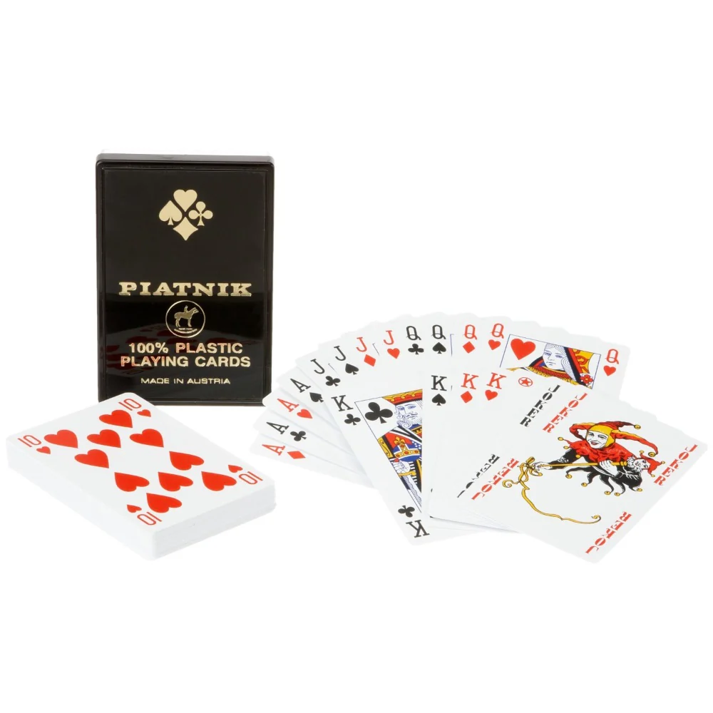 Piatnik spillekort (100% plastik) - Image 2