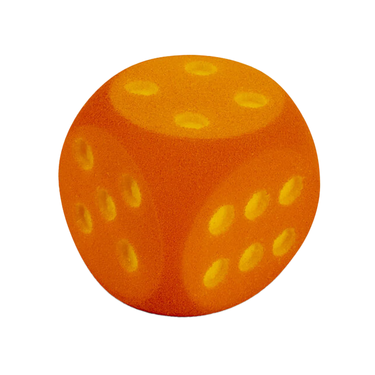 Skumterning med gule prikker (16 cm) - Image 3