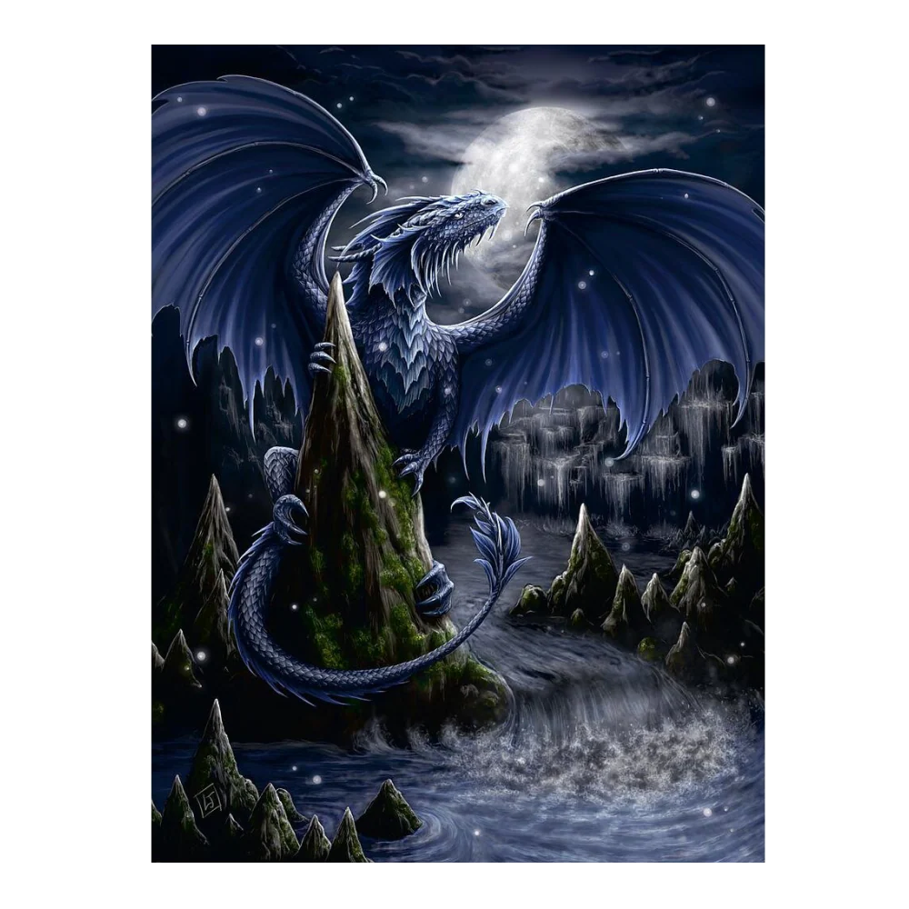 The Dark Blue Dragon - Image 2