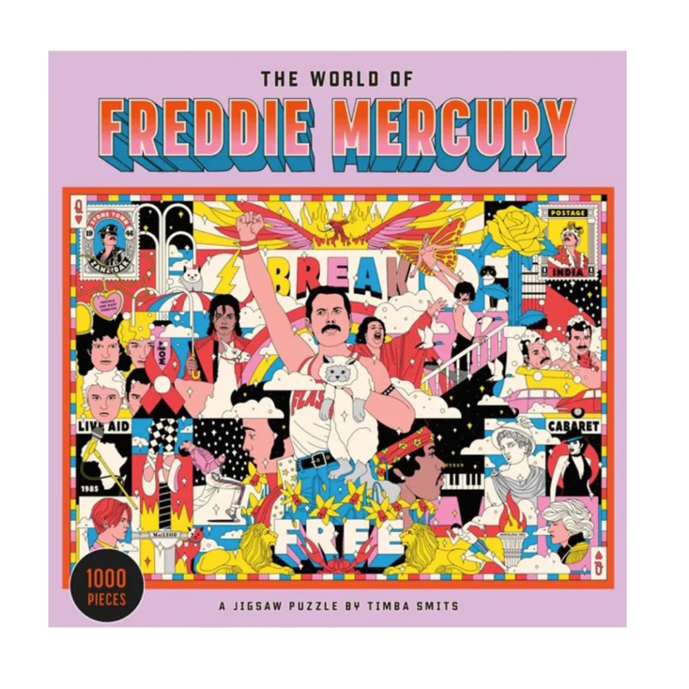 The World of Freddie Mercury - 1000 brikker