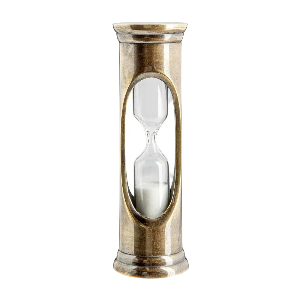 Timeglas Luksus Bronze (3 min)