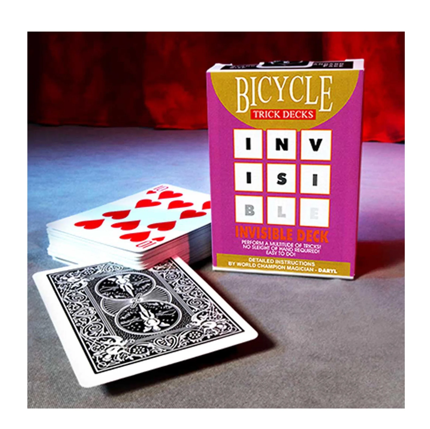 Tryllekort Bicycle Invisible Sort