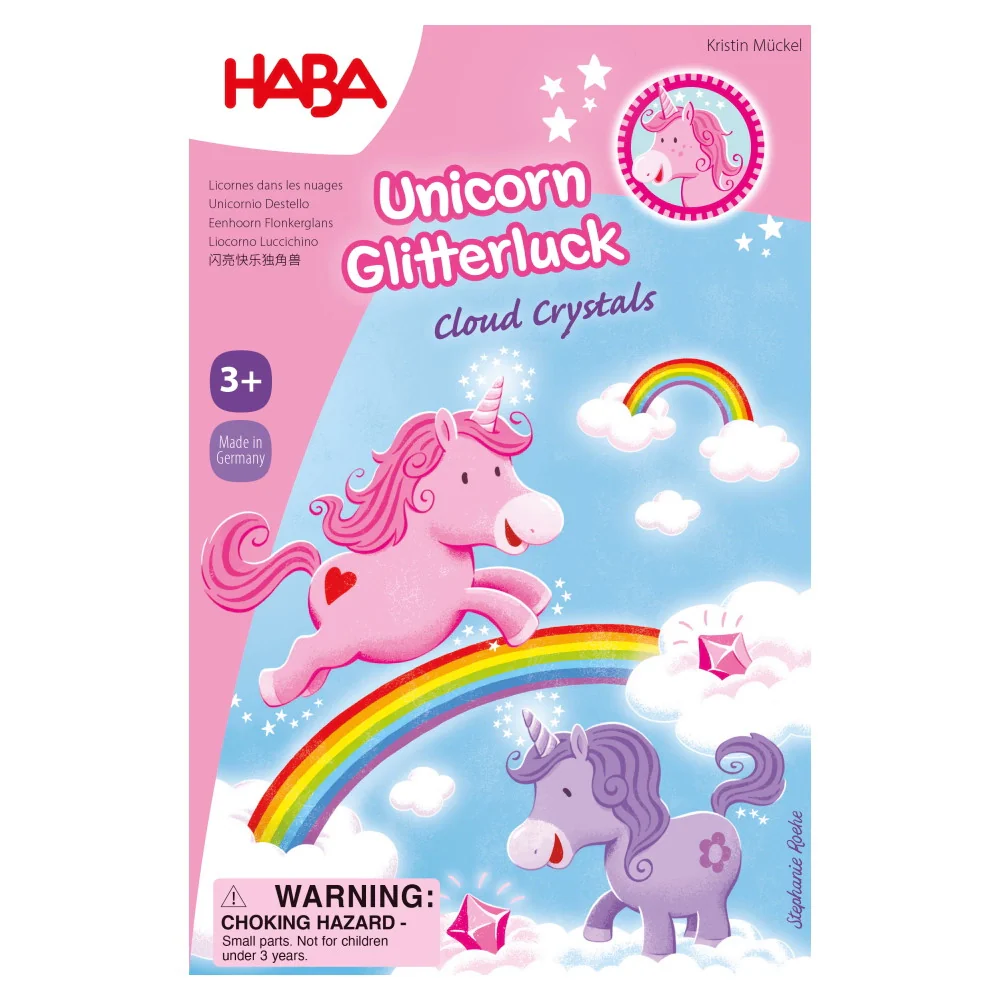 Unicorn Glitterluck Cloud Crystals (Engelsk)