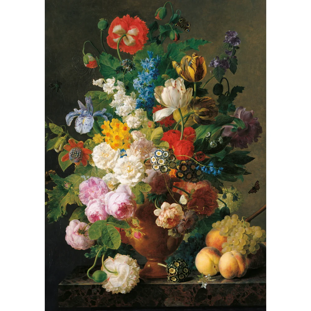 Van Dael: Bowl of Flowers - 1000 brikker - Image 2