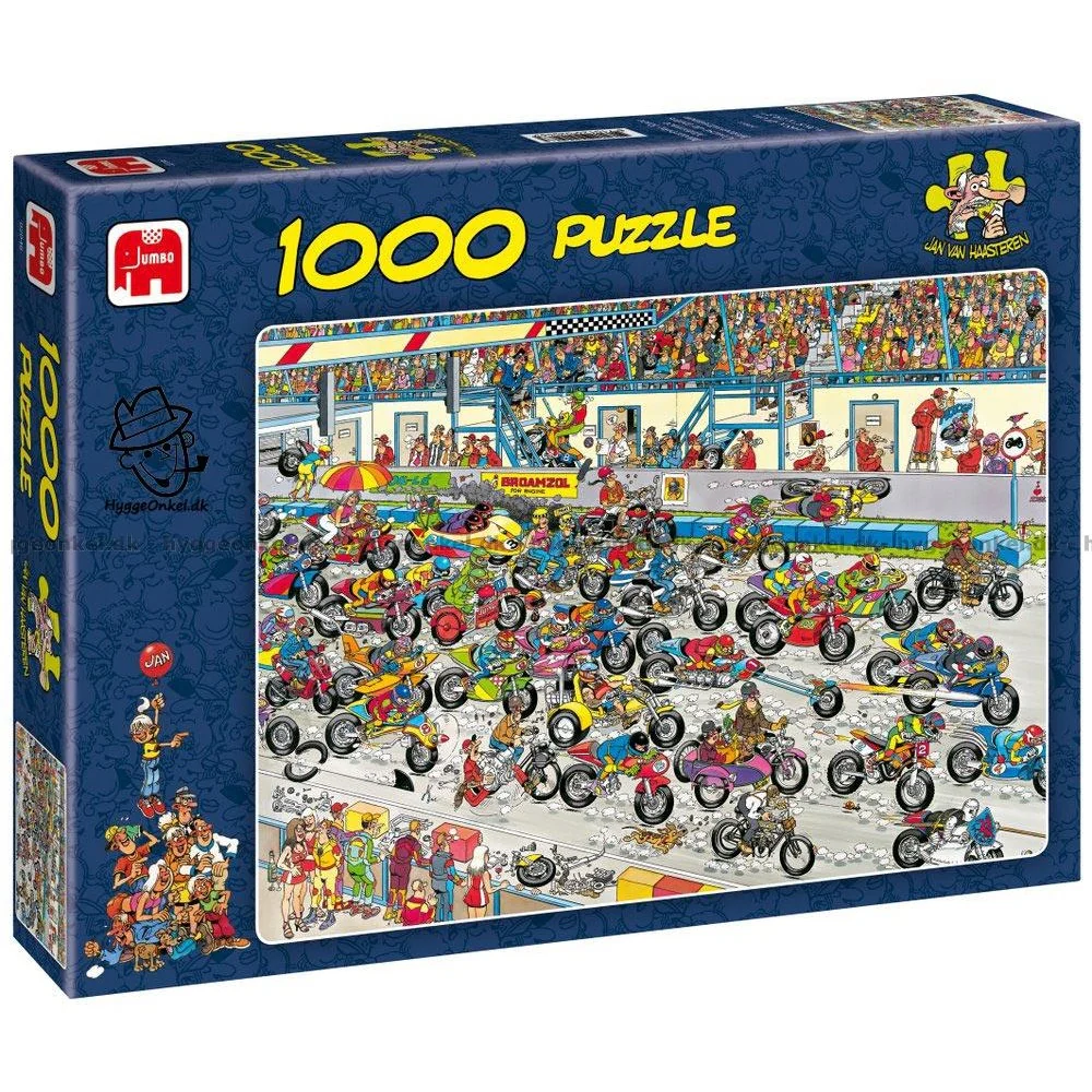 Motorbike Race - 1000 brikker