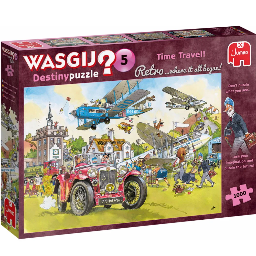 Wasgij Destiny 5 (retro) - 1000 brikker