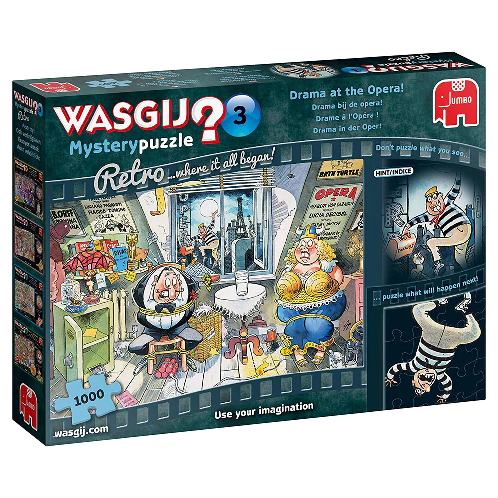 Wasgij Mystery 3 - 1000 brikker