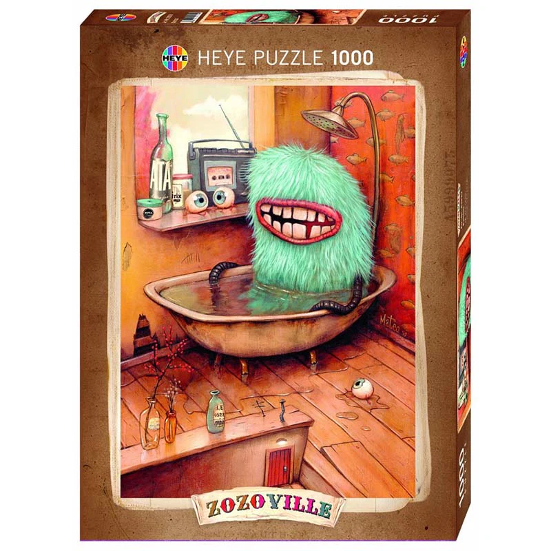 Zozoville: Bathtub - 1000 Brikker